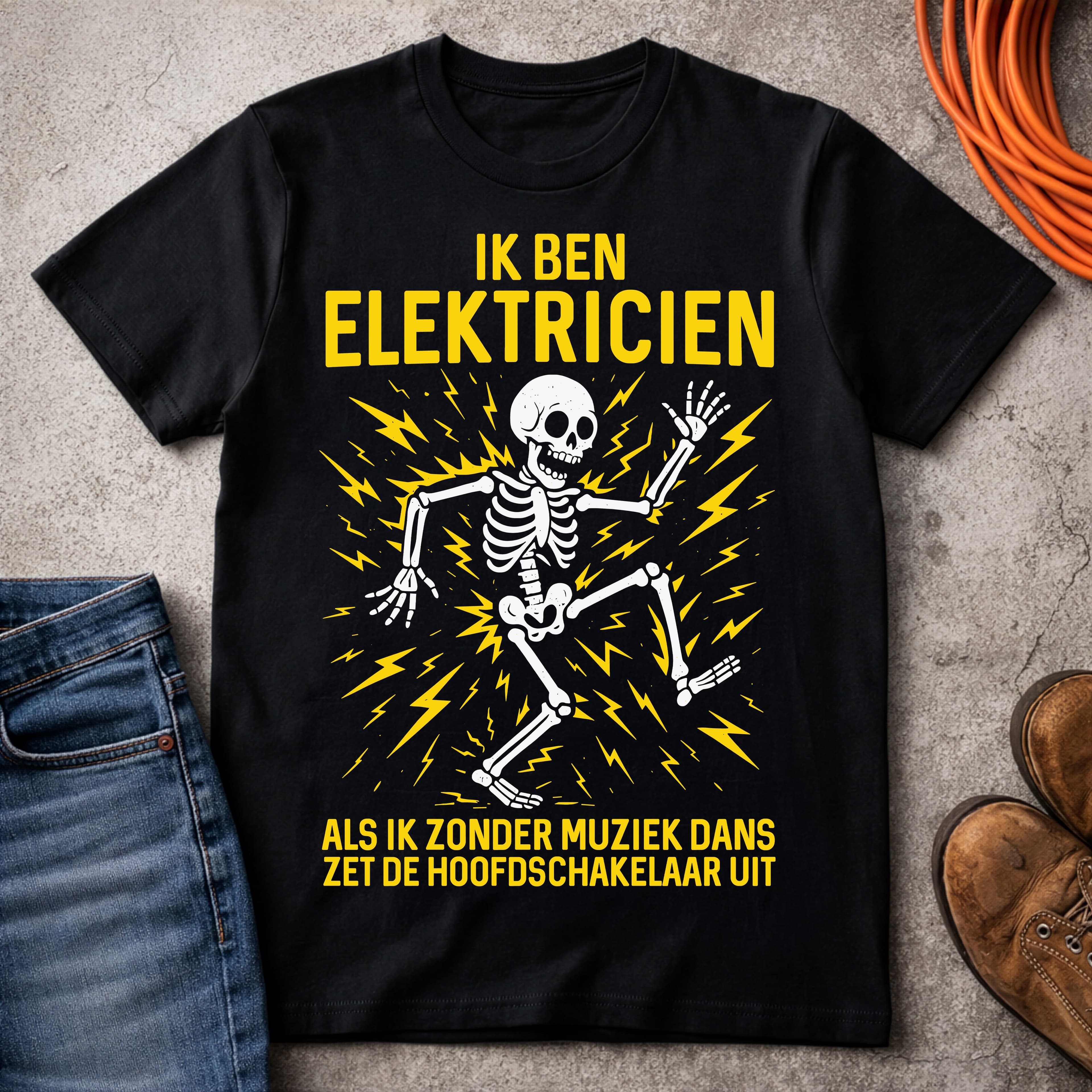 I'm an Electrician If I Dance Without Music T-Shirt